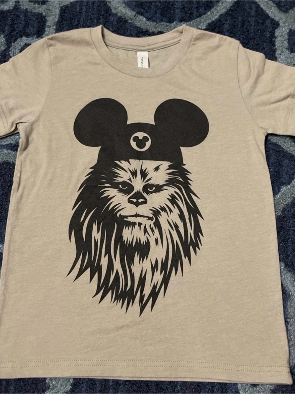 Kids Graphic Tee - Chewbacca Mickey Design